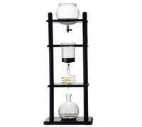 Ice Cold Brew Dripper Coffee Maker, Ice Coffee Cold Brew Tower, 1000ml, with Adjustable Dripper, Slow Drip Ice Coffee Maker for Home, Office, Coffee Lover Housewarming Gift