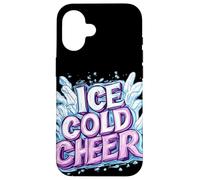 Ice Cold Cheer Logo for a Cool Look Case for iPhone 16