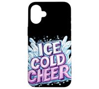 Ice Cold Cheer Logo for a Cool Look Case for iPhone 16 Plus