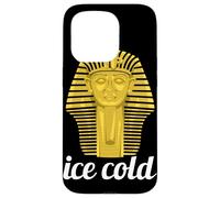 Ice Cold Gold Sphinx Egyptian Archaeology Lover Novelty Case for iPhone 15 Pro