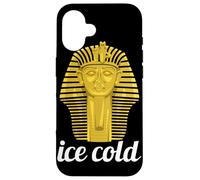 Ice Cold Gold Sphinx Egyptian Archaeology Lover Novelty Case for iPhone 16