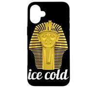 Ice Cold Gold Sphinx Egyptian Archaeology Lover Novelty Case for iPhone 16 Plus