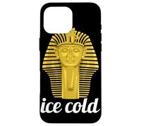 Ice Cold Gold Sphinx Egyptian Archaeology Lover Novelty Case for iPhone 16 Pro Max