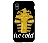 Ice Cold Gold Sphinx Egyptian Archaeology Lover Novelty Case for iPhone X/XS