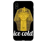 Ice Cold Gold Sphinx Egyptian Archaeology Lover Novelty Case for iPhone XS Max