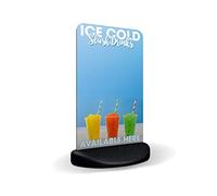 Ice Cold Slush Drinks Ecoflex 2 Pavement Sign MEGA Listing Outdoor Street Advertising Display…