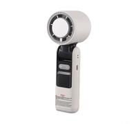 Ice Cool Fan for mini USB Powered Portable Handheld With 100 Turbo Settings Digital Display Compact Design ABS Material Multiple Colors For Outdoor Camping Travel Home(Refrigeration White)