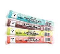 Ice Cool Old Skool Classic Ice Pops Multi Pack, 40 x 50ml, 10, Blue Raspberry 10, Strawberry 10,Lemon & Lime, 10 Cola
