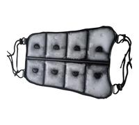 Ice Cooling Back Pad | Outdoor Portable Ice Back Pad | Hot Weather Wearable Vest Seat Cushion for Hiking Camping Commuting Golf Fishing Construction