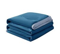 Ice Cooling Blanket for Hot Sleepers Night Sweats, King Size Summer Comforter Breathable Soft Lightweight Cooling Cooler Fiber Ice Blanket for All Season