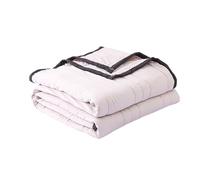Ice Cooling Blanket for Night Sweats UK Summer Cooling Blankets King Size Double Bed Adult Single Skin Friendly Plain for Bed Blanket Cooler Quilt for Hot Sleepers Sweats All-Season Lightweight Throws