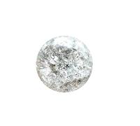 Ice Crack Crystal Ball, 3cm, 4cm, 5cm, 6cm Crystal Ball Ice Crack Glass Marble, Feng Shui DIY Decorative Crystal Ball Ornament(4cm,transparent)