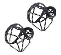 Ice Crampons Ice Traction Cleats Snow Skid Shoe Cover Anti-slip Hiking Boots Shoes Ice Spikes for Snow Walker 1pair