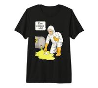 Ice Cream 5 Second Rule Vintage Retro Radioactive Lab Nerd Premium T-Shirt