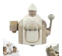 Ice Cream Bath Toy, Bath Ice Cream Foam Maker Toys, Baths Bubble Ices Creams Machine, Wall Mounted Shower Toy With Suction Cup, Interactive Water Toys For 3-6 Years Old