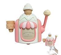 Ice Cream Bath Toy,Fun Bath Ice Cream Bubble MakerToy, Portable Bathtub Foam Maker, Child-Friendly BathPlayToy For 3-6 Year Old Boys Girls