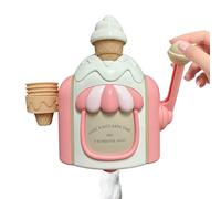 Ice Cream Bath Toy - Pretend Play Educational Toy, Bath Bubble Machine for Kids Ages 4+, Interactive Shower and Pool for Boys Girls, Home Indoor Playtime, Colorful Ice Cream Design