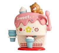 Ice Cream Bath Toy, with Interactive Educational Realistic Design, 23x11x23cm, Ice Cream Bath Bubble Machine, Bubble Blowing, Light Up, for Home Daycare Preschool Nursery Birthday Party