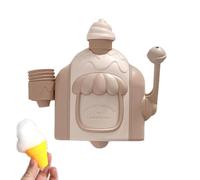 Ice Cream Bath Toy with Powerful Suction - Fun Foam Maker Gift for Kids, Engaging Bath Time Toy for Boys and Girls