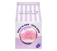 Ice cream blackcurrant bath bomb - 120 g Untinted one size