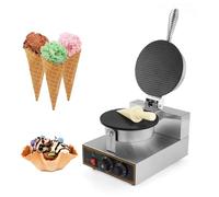 Ice Cream Cone Commercial Maker, 1200w Electric Maker, Temperature Ranges From 50℃ To300℃, For Egg Rolls Or Omelets, Cake Rooms, Team Restaurants, Beverage Shops