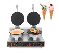 Ice Cream Cone Commercial Maker, 2400w Electric Maker, Stainless Steel Machine Non Stick Mold For Restaurant, Bakeries, Snack Bar Use