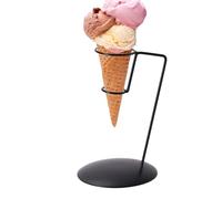 Ice Cream Cone Holder Holder - Black Iron Candy Floss Holder | Deposition To A Decorative And Sturdy Feeding For Ice Cream Cones, Candy, Popcorn, Candy