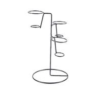 Ice Cream Cone Holder, Iron Black Waffle Cone Stand, Catering Sweet Displays Stable Decorative Food Holders For Picnics, Camping, Party, Canteen