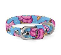 Ice Cream Cone Pattern Dog Collar, Soft Comfortable Pet Collar for Small & Medium Dogs, Adjustable Durable Cat Collars for Puppies