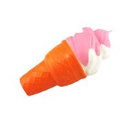 Ice Cream Cone Slow Rise Squishy Toys - Summer Sweet Treat Fidget Toys, Stress Relief Sensory Play, Party Favors & Reward Gifts