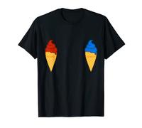 Ice Cream Cones Boobs Funny 4th Of July Girlfriend Gift T-Shirt