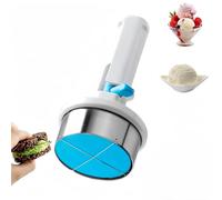 Ice Cream Cookie Sandwich Maker Tool, ice Cream Scoop, One-Hand Ice Cream Sandwich Scooper, Effortless Scoop for for Home Kitchen or Dessert Shops