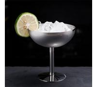 Ice Cream Cup, Double Wall Stainless Steel Dessert Bowl For Ice Cream Mousse Salad Serving For Serving Desserts, Salads, And Snacks At Events(B)