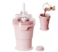 Ice Cream Cup with Lid | Cold Drink Mould | Ice Ball Mould - For Bartenders, Bars, Camping, Beach, Picnic, Pool, Car Travel, Motorhome