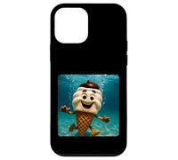 Ice Cream Diving Underwater Ocean Diver Swimming Summer Case for iPhone 12 mini
