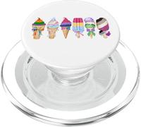 Ice Cream Equal Rights Rainbow LGBT Gay Lesbian Trans Pride PopSockets PopGrip for MagSafe