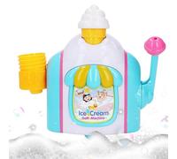 Ice Cream Foam Maker Bath Toys - Child Bubble Set, Foam Creative Toy | Pretend Ice Cream Bubble Play Set, Fun Cake Making Toy for Kids, Family Tub Time Water Game Set for Bathtub and Bathroom