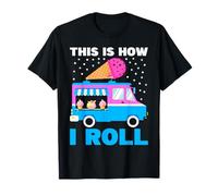 Ice Cream Gelato Summer Men Women Boys Girls Ice Cream T-Shirt