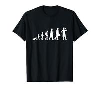 Ice Cream Guy Evolution Ice Cream Vendor Value Graphic T-Shirt