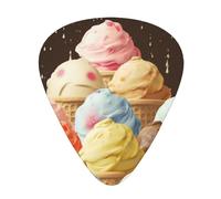 Ice Cream High-Quality, Wear-Resistant And Tough Guitar Picks Give You A Different Musical Experience