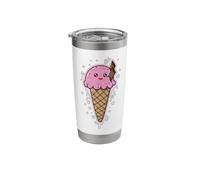 Ice Cream in an Ice Cream Cone with Cinnamon Stick Stainless Steel Insulated Tumbler