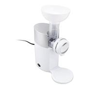 Ice Cream Machine, 160W Electric Frozen Dessert Maker, Multifunction Desktop Ice Cream Maker for Home Party Family Children, Easy to, White (Plug 120V)