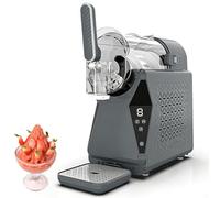 Ice Cream Machine Automatic Cold Drink Frozen Smoothie Maker with Digital Screen & 3 Preset Programs, Full Auto Milkshake Machine for Milkshakes Slush Yogurt