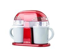 ice cream machine Double Cone Electric Ice Cream Maker Classic Ice Cream Machine Home Automatic Icecream Machine for Home DIY