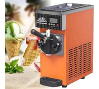 Ice Cream Machine for Home Use, Soft Serve Maker for Cafe & Snack Shop, Desktop Ice Cream Maker for Homemade Fruit Ice Cream, Summer Treats, Easy Operation