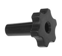 Ice Cream Machine Part M10 Star Knob Handle Screw Replacement | Short 2.36 Inch Thread, Black Plastic Build, Universal Fit for Soft Serve Units in Shops