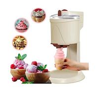 Ice Cream Machine, Semi-Automatic 1000ML, Household Dessert Maker for Yogurt, Fruit Ice Cream, Cone Ice Cream, Easy to Use, Fun for Kids and Family Treats