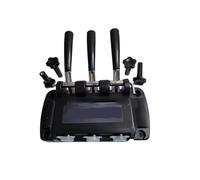 Ice Cream Machine Soft Serve Ice Cream Machine With Handle And 2 Short And 2 Long Screws, Front Panel Black Valve Block, Compatible For YKF.