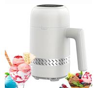 Ice Cream Maker, 300ml Automatic Touchscreen Dessert Machine with Quick Serve, No Pre-Freezing, Soft Serve & Yogurt Maker for Home Use