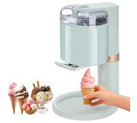 Ice Cream Maker - Automatic Soft Serve Machine, 1L Capacity, Quick 10-Minute Prep, DIY Dessert Maker for Kitchen, Home, Bar, Cafe